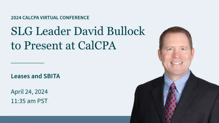 SLG Leader David Bullock
